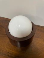 Vintage bruine plafondlamp space age jaren, Ophalen, ., 2de hands, Zo goed als nieuw