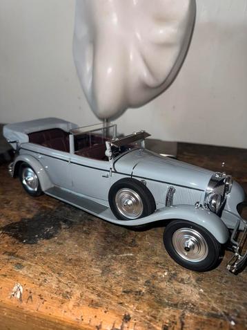 Metalen zeer gedetailleerd Mercedes 770K model 1:18 beschikbaar voor biedingen