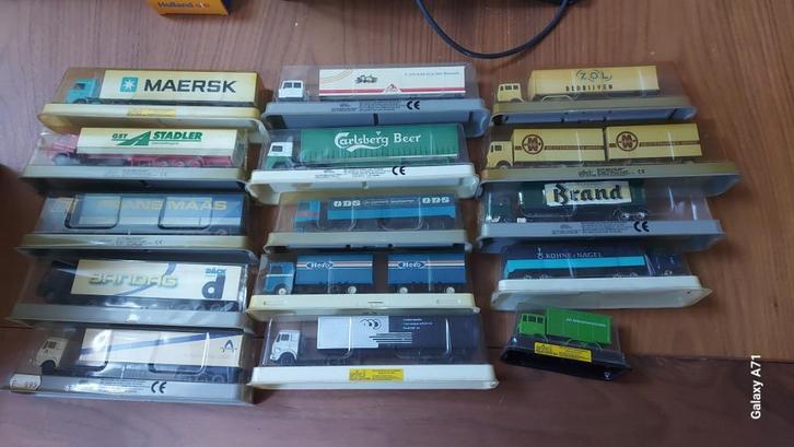 Efsi modellen - 15 stuks, Hobby en Vrije tijd, Modelauto's | 1:87, Gebruikt, Bus of Vrachtwagen, Efsi, Ophalen of Verzenden