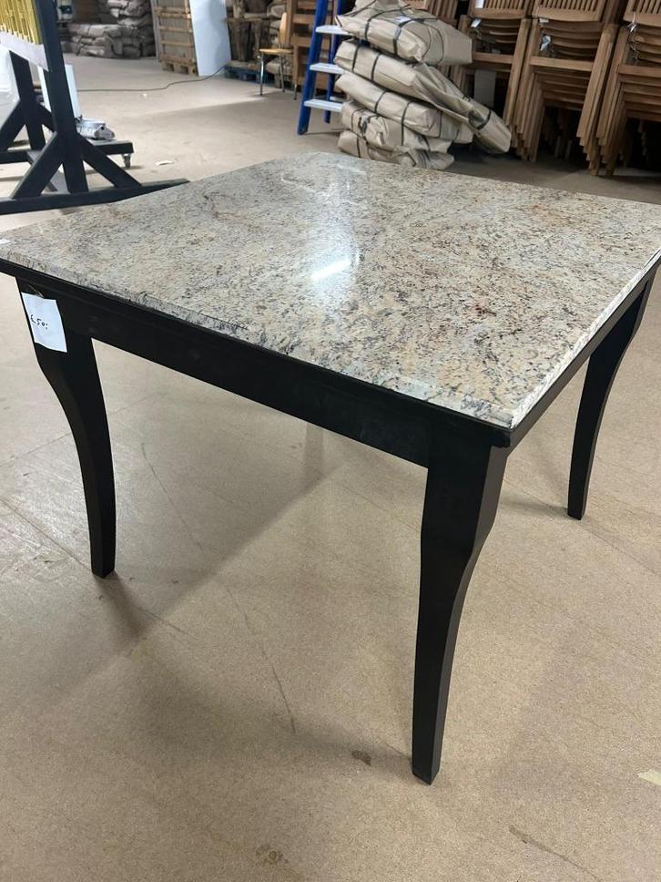 Salon tafel marmer, Huis en Inrichting, Tafels | Salontafels, Nieuw, Minder dan 50 cm, 50 tot 100 cm, 50 tot 100 cm, Rond, Overige materialen