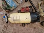 Duikfles 15l, dubbele kraan, zonder keuring, Watersport en Boten, Duiken, Ophalen, Gebruikt, Duikfles