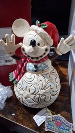 Disney traditions mickey snowy smile, Verzamelen, Ophalen of Verzenden, Mickey Mouse, Zo goed als nieuw, Beeldje of Figuurtje