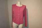 Marccain roze vest stretch stof knoopjes sluiting N5/42