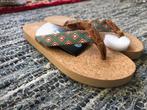 Damesteenslippers maat 40 human nature, Slippers, Blauw, Nieuw, Ophalen of Verzenden