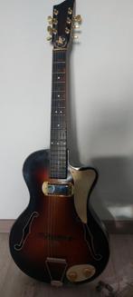 Oude Hollowbody Gitaar - Onbekend Merk, Muziek en Instrumenten, Ophalen of Verzenden, Gebruikt, Overige typen