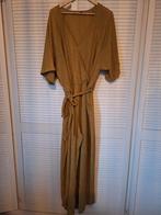 Hema 48 jumpsuit met wijde pijpen mosterd bruin groen., Overige kleuren, Maat 46/48 (XL) of groter, Ophalen of Verzenden, Zo goed als nieuw