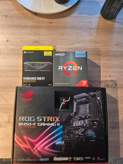 RYZEN 7 5800X3D UPGRADESET, Computers en Software, Moederborden, Zo goed als nieuw, Ophalen of Verzenden