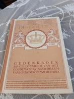 De gouden kroon 1898- 1948 Koningin Wilhelmina, 20e eeuw of later, Ophalen of Verzenden, Zo goed als nieuw, Zie beschrijving