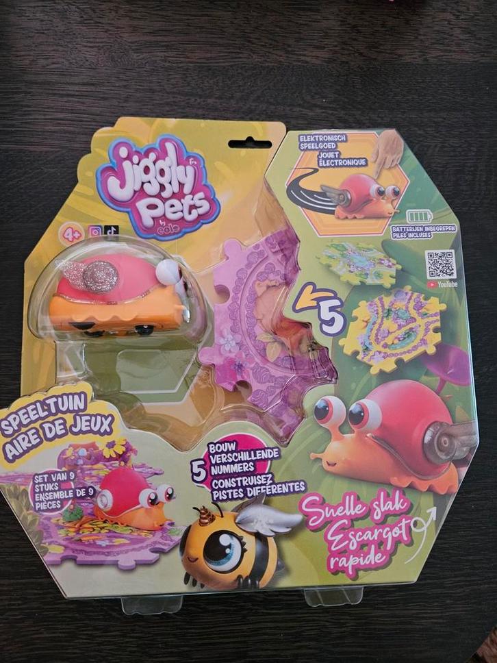 Jiggly Pets Snail Speeltuin - Nieuw in Verpakking!, Kinderen en Baby's, Speelgoed | Overig, Nieuw, Jongen of Meisje, Ophalen of Verzenden