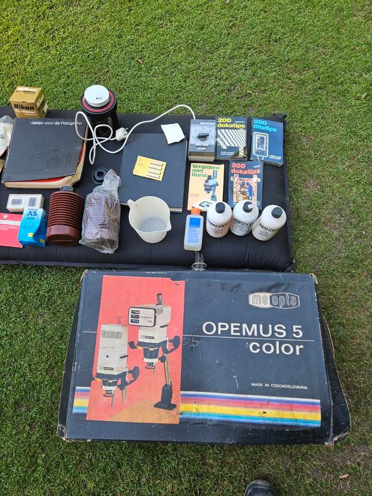 Complete Doka Set - Meopta Opemus 5 Color, Audio, Tv en Foto, Fotografie | Doka Toebehoren, Gebruikt, Complete dokaset, Ophalen
