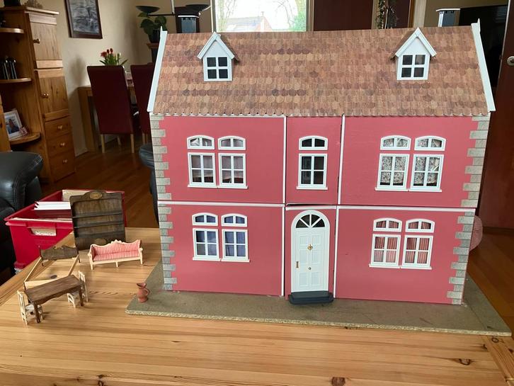 Del Prado Poppenhuis Zelfbouw Compleet, Hobby en Vrije tijd, Modelbouw | Overige, Zo goed als nieuw, Groter dan 1:32, Ophalen