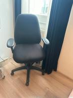 Mooie zwarte bureaustoel office chair in perfecte staat, Ophalen, Zwart, Zo goed als nieuw, Bureaustoel