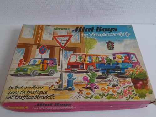 Te koop vintage Simex Mini Boys verkeersset, jaren 60, 70, Antiek en Kunst, Antiek | Speelgoed, Ophalen of Verzenden