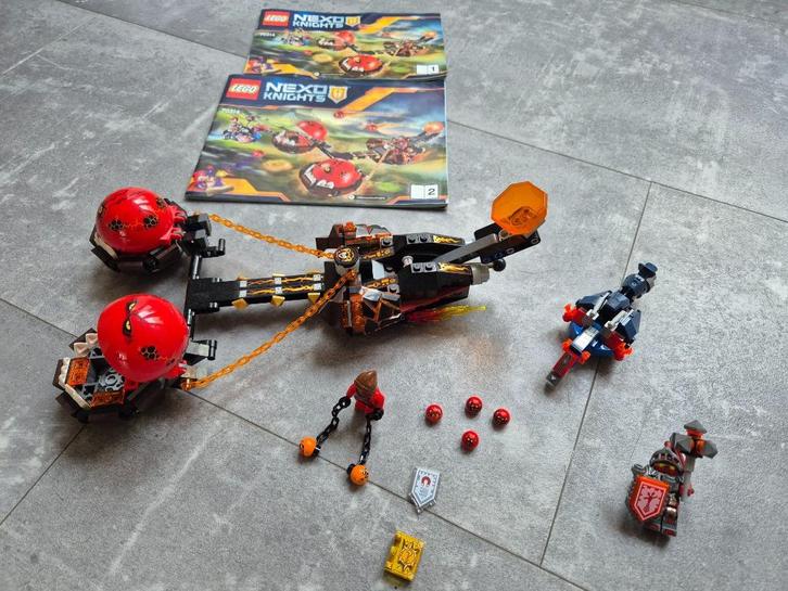 LEGO NEXO KNIGHTS 70314 Chaoskoets van de Monster M Compleet, Kinderen en Baby's, Speelgoed | Duplo en Lego, Gebruikt, Lego, Complete set