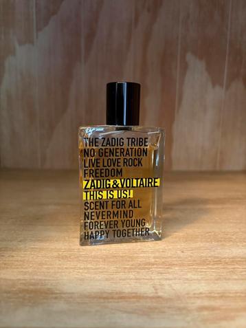 Zadig & Voltaire this is us scent for all 50ml beschikbaar voor biedingen