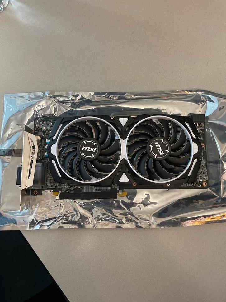 MSI AMD RX 580 Grafische Kaart, Computers en Software, Videokaarten, Gebruikt, AMD, PCI-Express 3.0, GDDR5, HDMI, Ophalen of Verzenden