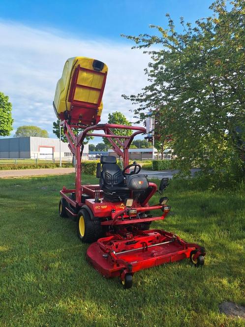 gianni Ferrari turbo 4 diesel hoogkiep, Tuin en Terras, Zitmaaiers, Gebruikt, 120 cm of meer, Elektrische starter, Opvangbak, Ophalen