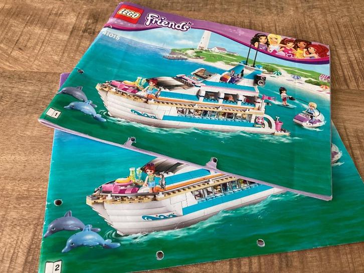 Lego Friends 41015 Boot Dolfijn cruiser, Kinderen en Baby's, Speelgoed | Duplo en Lego, Zo goed als nieuw, Lego, Complete set