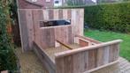 Bed XL hoofdbord steigerhout, Ophalen of Verzenden, Tweepersoons, Steigerhout, 200 cm