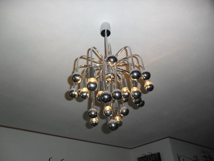 div. spoetnik hanglampen sputnik lampen fifties sixties lamp, Huis en Inrichting, Lampen | Hanglampen, Zo goed als nieuw, Ophalen