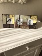 Fotolijstje voor 3 foto’s, Ophalen of Verzenden
