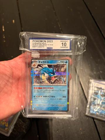 Gyarados 151 grade 10 beschikbaar voor biedingen