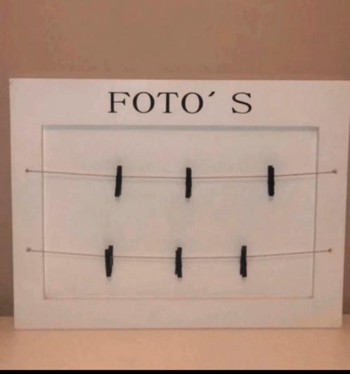 Foto’s bord huisdecoratie, Huis en Inrichting, Woonaccessoires | Memoborden, Zo goed als nieuw, Overige typen, Ophalen of Verzenden