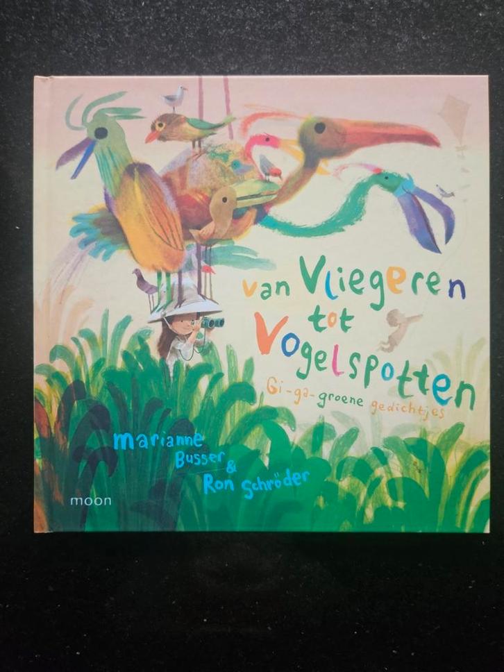 Marianne Busser - Van vliegeren tot vogelspotten, Boeken, Kinderboeken | Jeugd | onder 10 jaar, Zo goed als nieuw, Fictie algemeen