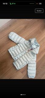 Moncler Baby Jas blauw, Ophalen of Verzenden, Zo goed als nieuw, Jongen of Meisje, Jas