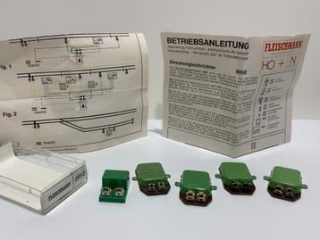 FLM: set van 5 gelijkrichters (1x6950+ 4x 519) H0 of N-spoor beschikbaar voor biedingen