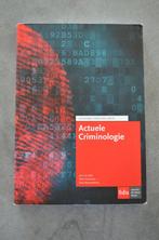 Actuele criminologie, Ophalen of Verzenden, Zo goed als nieuw, HBO, Jan van Dijk