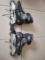 Salomon Skeelers Maat 45 + Beschermers - Goede Staat, Sport en Fitness, Skeelers, Ophalen of Verzenden, Zo goed als nieuw, Inline skates 4 wielen