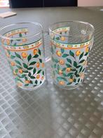 Koffietijd theeglazen, diep bord, ovenschaal, Huis en Inrichting, Keuken | Servies, Ophalen of Verzenden, Zo goed als nieuw, Overige stijlen