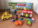 Duplo, boerenmarkt: auto pompoen pop set 10867 compleet doos, Complete set, Duplo, Gebruikt, Ophalen of Verzenden