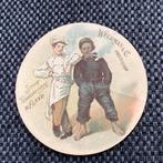 Reclame Weurman & Co Stoomtabakskerverij D’Eland Amsterdam, Verzamelen, Ophalen of Verzenden, Gebruikt, Reclamebord