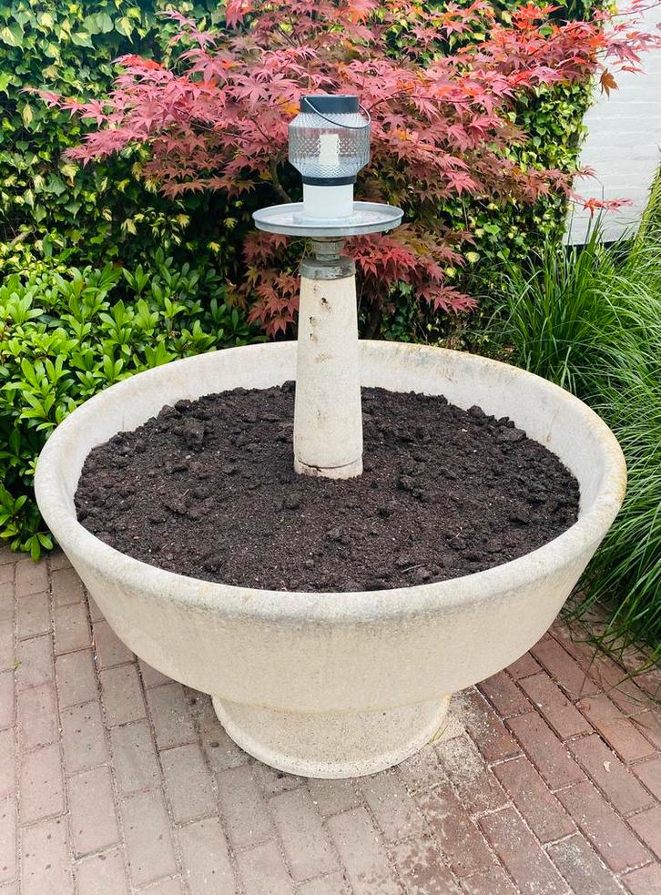 industriele wasbak / plantenbak / waterornament / fontijn, Tuin en Terras, Waterpartijen en Fonteinen, Gebruikt, Ophalen