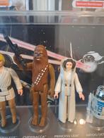 Mint Vintage Star Wars 1977 Figuren Set in Display, Ophalen of Verzenden, Gebruikt
