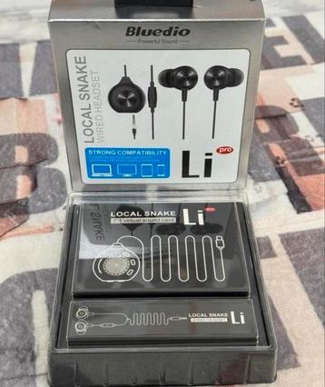 Bluedio Li Pro - Snake headset oordopjes met snoer oortjes beschikbaar voor biedingen