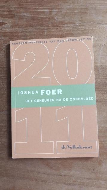 Het geheugen na de zondvloed    Joshua Foer