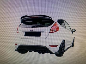 Achterspoiler Ford Fiesta Carbon kleur zwart beschikbaar voor biedingen