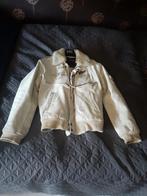 Lederen herenjack Nickelson  ( collectors item), Ophalen, Gedragen, Maat 52/54 (L), Beige