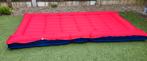 EXTRA LANG Basecamp Luchtbed Florida II 225x130 rood/blauw, 1-persoons, Zo goed als nieuw
