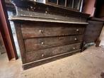 Oud dressoir, Huis en Inrichting, Kasten | Dressoirs, Ophalen, Gebruikt, 100 tot 150 cm, Met lade(s)
