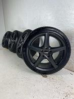 Volkswagen golf Caddy Audi winterset 8mm profiel 5x112 et 45, Niet ingevuld, 18 inch, Gebruikt, Banden en Velgen
