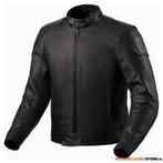 REVIT! Morgan Leren Motorjas, Zwart, Motoren, Kleding | Motorkleding, Ophalen of Verzenden, Nieuw met kaartje