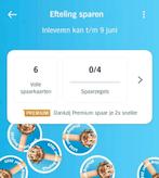 Efteling korting zegels €1 per kaart, Kortingsbon, Pretpark