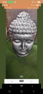 Budha boedha beeld, Tuin en Terras, Tuinbeelden, Ophalen of Verzenden, Zo goed als nieuw, Kunststof