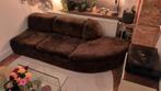 Fluwelen Modulaire Bank - Driezits - Vintage, Huis en Inrichting, Banken | Bankstellen, Ophalen, Gebruikt, Vintage, Driepersoons