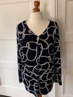 Yoek tuniek, Kleding | Dames, Grote Maten, Ophalen of Verzenden, Zo goed als nieuw, Blauw, Blouse of Tuniek