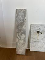 2 marmeren zware stukken/platen, Ophalen, Gebruikt
